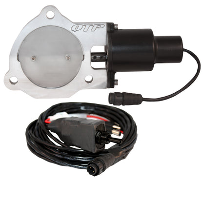 QTP 3.5in Bolt-On QTEC Electric Cutout Valve - Single QTEC35 QTEC35 Photo - Primary