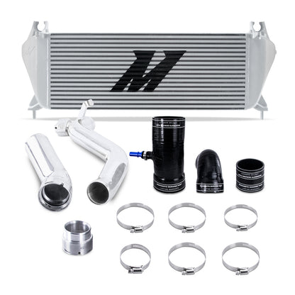 Mishimoto 19+ Ford Ranger 2.3L EcoBoost Intercooler Kit - Silver + Polished Pipes MMINT-RGR-19KSLP MMINT-RGR-19KSLP Photo - Primary