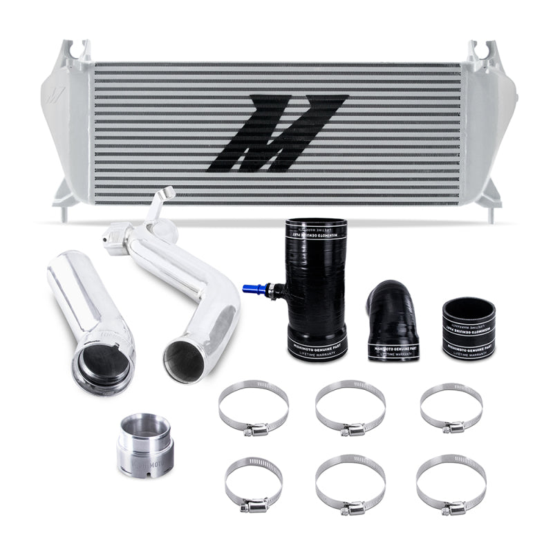 Mishimoto 19+ Ford Ranger 2.3L EcoBoost Intercooler Kit - Silver + Polished Pipes MMINT-RGR-19KSLP MMINT-RGR-19KSLP Photo - Primary