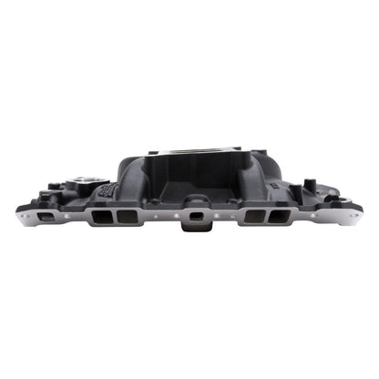 Edelbrock Intake Manifold Performer EPS SBC w/Oil Fill Tube & Breather Black 27033 Photo - Unmounted