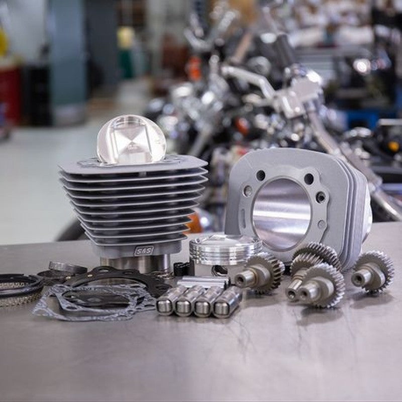 S&S Cycle 00-21 Sportster Models 1200cc to 1250cc Hooligan Kit - Silver 910-0702 910-0702 Photo - Primary