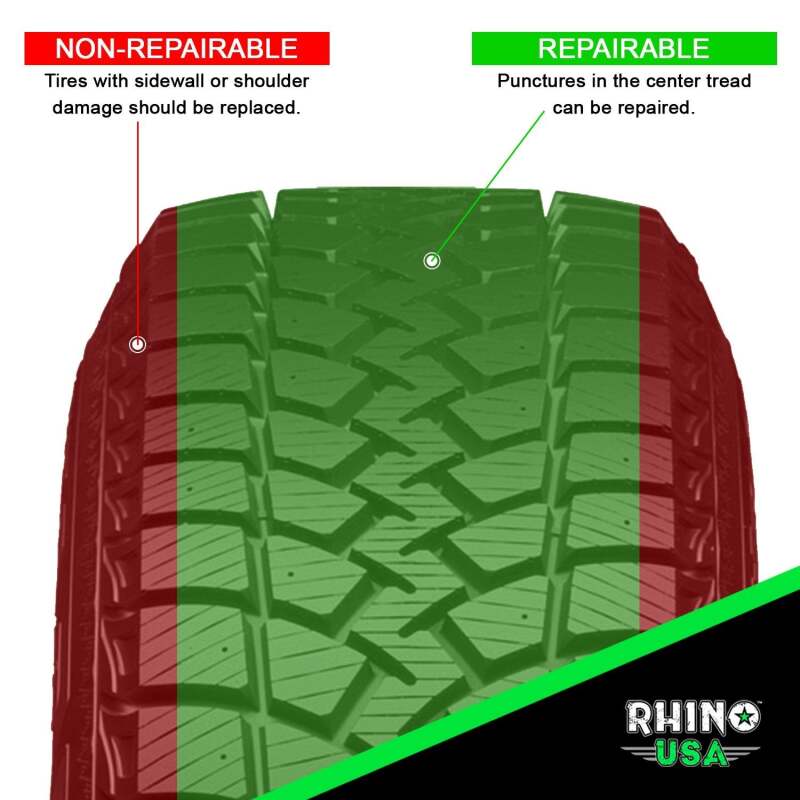 Rhino USA 14-Piece Compact Tire Repair Plug Kit RNO-PLUG-PACK RNO-PLUG-PACK User 2