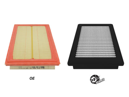 aFe MagnumFLOW OE Replacement Air Filter w/Pro Dry S Media 15-18 Mercedes C300 (L4-2.0L Turbo) 31-10333 31-10333 Photo - Unmounted