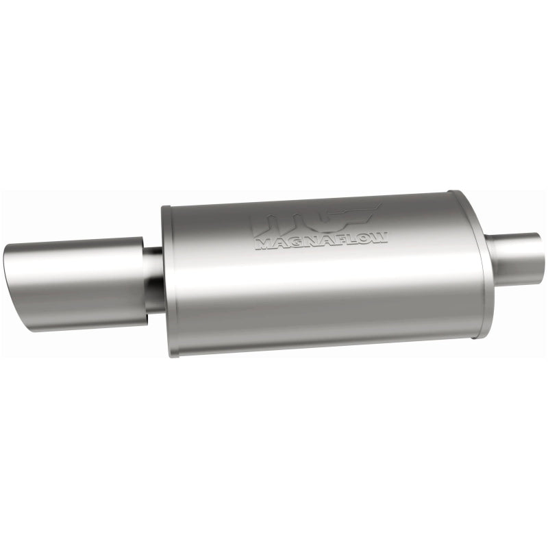 MagnaFlow 5" X 8" Oval Center/Center Performance Muffler With Tip 14851 Photo - out of package