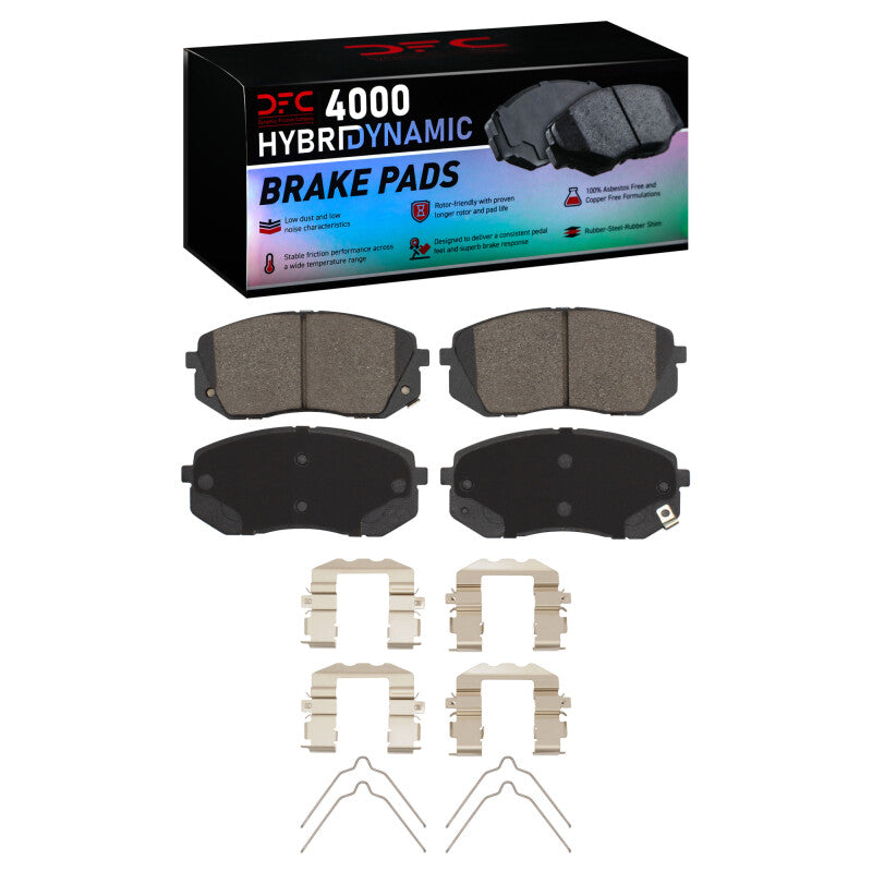 DFC DFC 4000 HybriDynamic Brake Pads Brakes, Rotors & Pads Brake Pads - OE main image