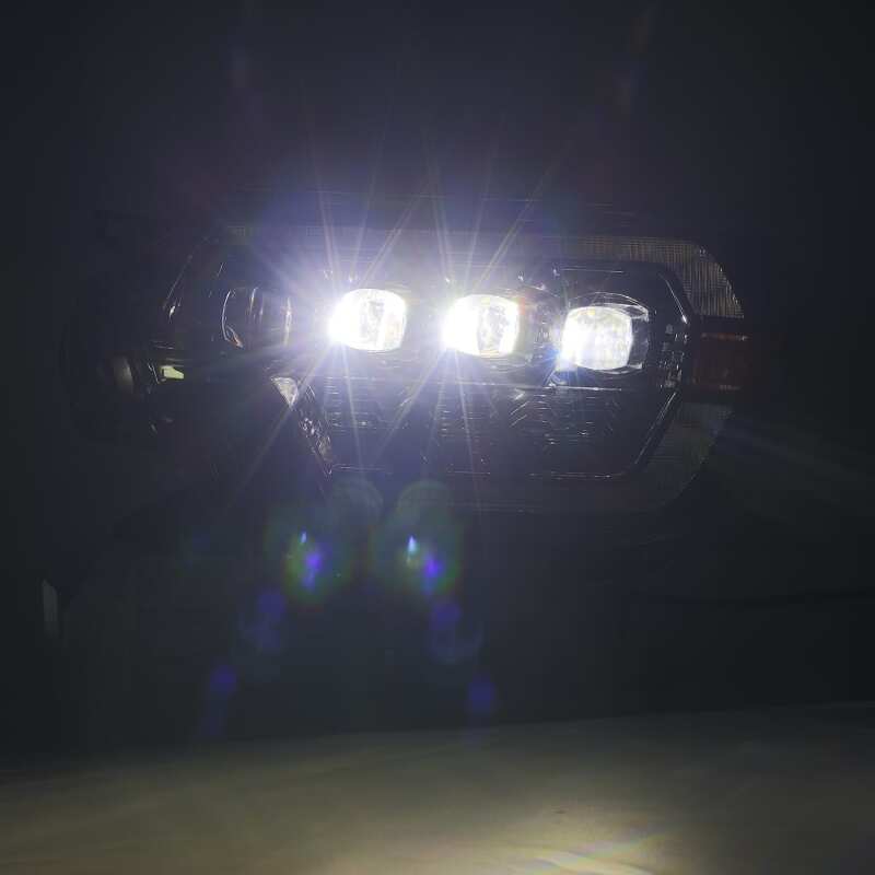 AlphaRex 12-15 Toyota Tacoma NOVA LED Proj Headlights Plank Style Black w/Activ Light/Seq Signal/DRL 880753 880753 User 4