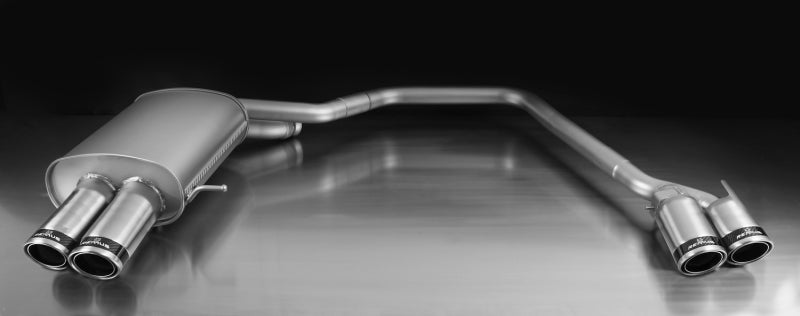 Remus 2010 BMW 5 Series F10 Sedan / F11 Touring Sport Axle Back Exhaust w/Carbon Ring Tail Pipes 087112 1584CS 087112 1584CS Photo - Primary