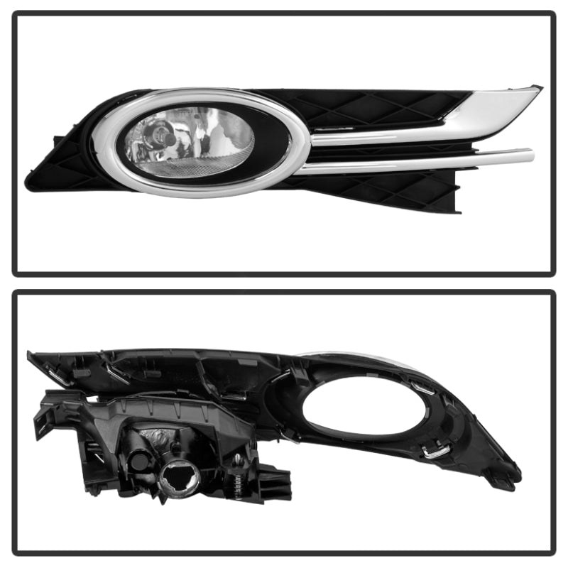 Spyder Honda Odyssey 2015-2016 OEM Fog Light W/Switch- Clear FL-CL-HODY2014-C 5077660 5077660 User 1