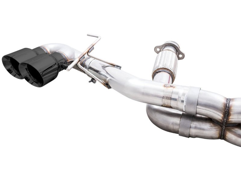 AWE Tuning 2020 Chevrolet Corvette (C8) Track Edition Exhaust - Quad Diamond Black Tips 3020-43086 3020-43086 Photo - out of package