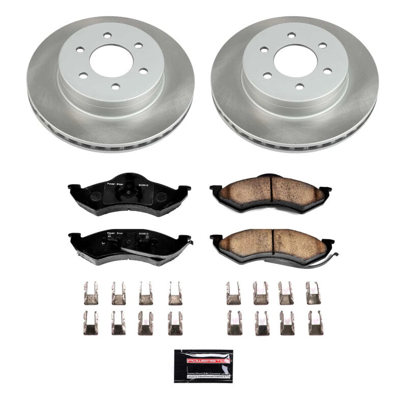 PowerStop Power Stop 98-99 Dodge Durango Front Semi-Coated Rotor Kit SC2138 SC2138 Photo - Primary