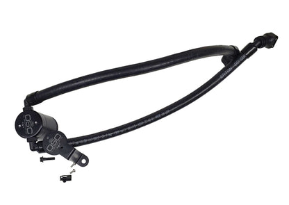 J&L 2020-2023 Ford Explorer 3.0L EcoBoost Oil Separator 3.0 Passenger Side - Black Anodized 3052P-B 3052P-B Photo - Primary