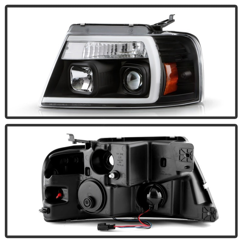 Spyder Ford F-150 04-08 High-Power LED Headlights - Black PRO-YD-FF15004PL-BK 5088161 5088161 Photo - Unmounted