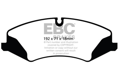 EBC Disc Brake Pad Set DP62123 Photo - Primary