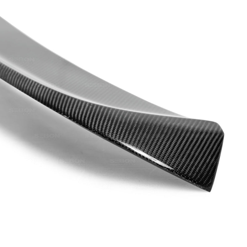Seibon 2012+ Volkswagen Golf MK7 TT-Style Carbon Fiber Rear Spoiler RS12VWG7-TT RS12VWG7-TT Photo - Primary
