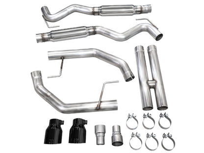 AWE Tuning AWE 2024 Ford Mustang GT Fastback S650 RWD Track Edition Catback Exhaust w/ Dual Diamond Black Tips 3020-33650 3020-33650 Photo - out of package