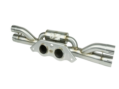 aFe Power MACHForce XP 304 Stainless Secondary Muffler Delete Pipe 14-19 Porsche 911 GT3 3.8L/4.0L 49C36434 49C36434 Photo - Primary