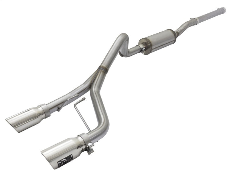 aFe  POWER 49-48056P Rebel Series 2-1/2" 409 SS Cat-Back Exhaust System 49-48056-P Photo - Primary