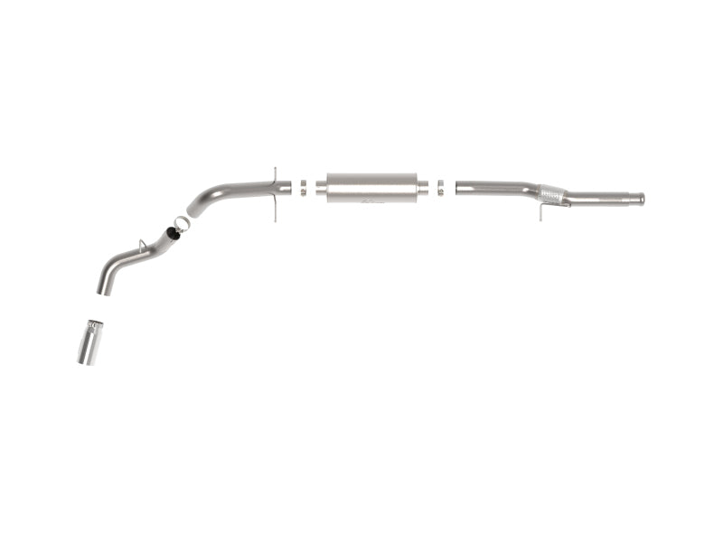aFe Apollo GT Series 4in 409SS Cat Back Exh System Polished Tip 14-18GM Silverado 1500 V8-6.2L 49-44116-P 49-44116-P Photo - Unmounted