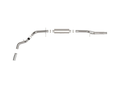 aFe Apollo GT Series 4in 409SS Cat Back Exh System Polished Tip 14-18GM Silverado 1500 V8-6.2L 49-44116-P 49-44116-P Photo - Unmounted
