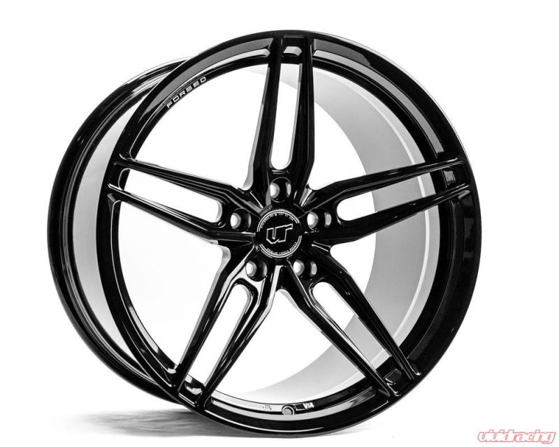 VR Performance VR Forged D10 Wheel Gloss Black 20x12.5 +55mm 5x120.65 VR-D10-20125-55-5120-GBLK