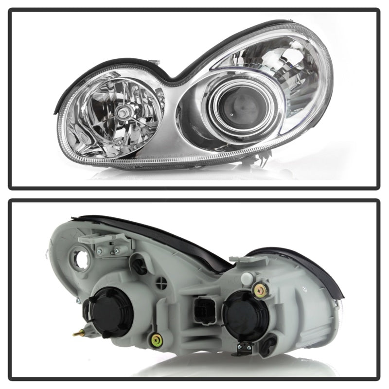 SPYDER xTune 02-05 Hyundai Sonata OEM Style Headlights - Chrome (HD-JH-HYSON02-C) 9042744 9042744 Photo - Unmounted