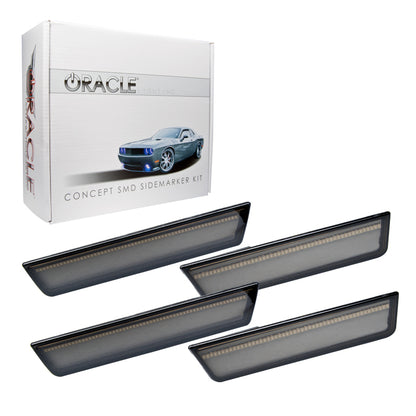 ORACLE Lighting Oracle 08-14 Dodge Challenger Concept Sidemarker Set - Tinted - No Paint 9800-020 9800-020 Photo - out of package