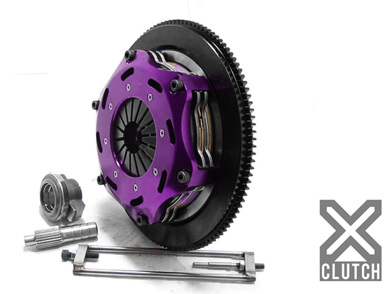 XCLUTCH 1997 Mitsubishi Lancer EVO IV 2.0L 7.25in Twin Solid Ceramic Clutch Kit XKMI18522-2E XKMI18522-2E Photo - Primary