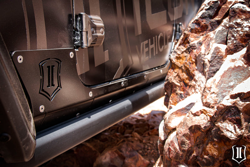 ICON 2018+ Jeep Wrangler JL 4 Door Body Armor 25163 25163 Photo - lifestyle view