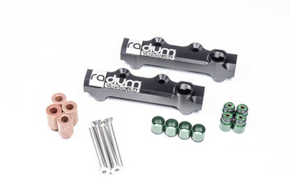 Radium Engineering 02-14 Subaru WRX Dual Port Injection (DPI) Fuel Rails for 20-0489-00 / 01 kits 20-0499 20-0499 Photo - Primary