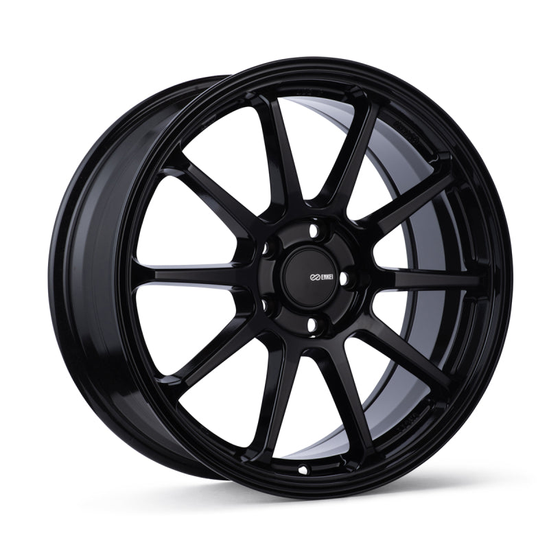 Enkei PX-10 Wheel Gloss Black 18x8 +45 5x112 536-880-4445BK Photo - Primary