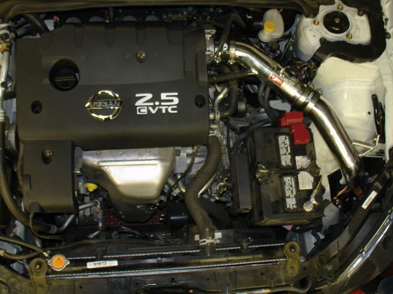 Injen 04-06 Altima 2.5L 4 Cyl. (Automatic Only) Black Cold Air Intake SP1976BLK SP1976BLK Photo - Mounted