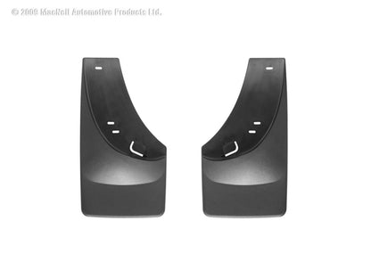 WeatherTech 07 Chevrolet Silverado Classic No Drill Mudflaps - Black 120005 Photo - Primary