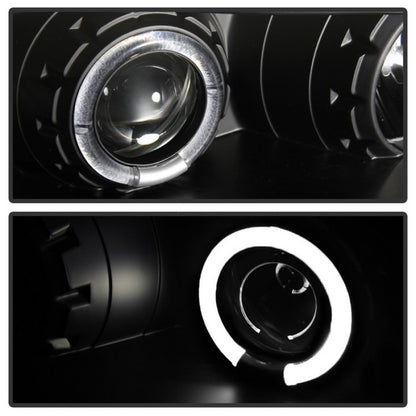 Spyder Mitsubishi Eclipse 97-99 Projector Headlights LED Halo Black High H1 Low H1 PRO-YD-ME97-HL-BK 5011473 5011473 User 1