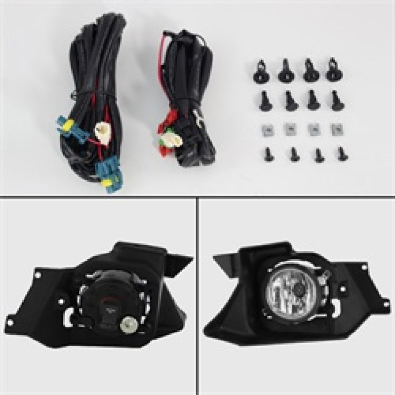 Spyder Honda CRV 2012-2014 OEM Fog Lights W/Switch Clear FL-HCRV2012-C 5076076 5076076 Photo - Unmounted
