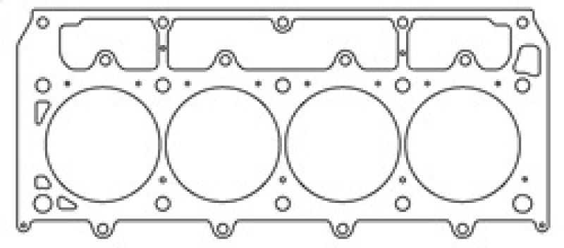 Cometic GM LSX McLaren 4.125in Bore .045 inch MLS Headgasket - Right C5933-045 C5933-045 Photo - Unmounted