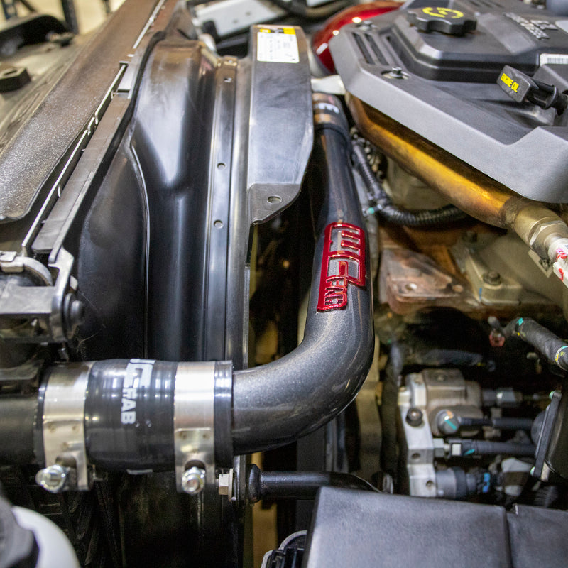Wehrli 10-18 Dodge 6.7L Cummins (Non 13-15 w/Dual Rads/Twin CP3) Upper Coolant Pipe - Gloss Black WCF100517-GB WCF100517-GB User 3