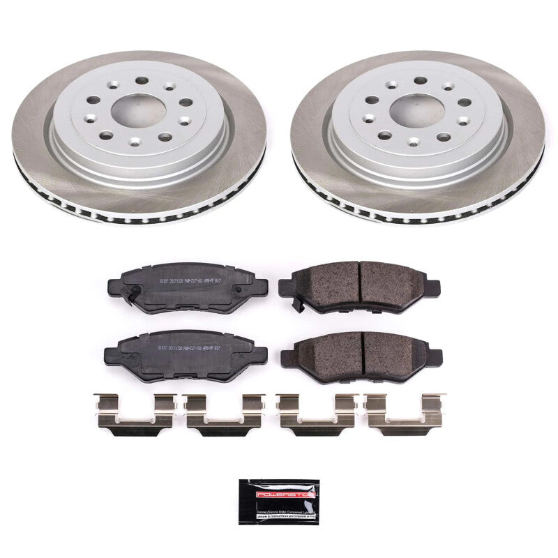 PowerStop Power Stop 10-15 Chevrolet Camaro Rear Semi-Coated Rotor Kit SC3072 SC3072 Photo - Primary