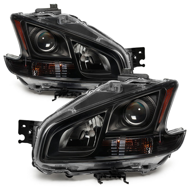 SPYDER xTune 09-14 Nissan Maxima Halogen ONLY (No HID) OEM Style Headlights - Black HD-JH-NM09-AM-BK 9035494 9035494 Photo - Primary