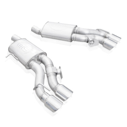 Stainless Works 2016-18 Cadillac CTS-V Sedan Axleback System Dual-Mode Turbo Mufflers 4in Tips CTSV16MKS-FC CTSV16MKS-FC Photo - Primary