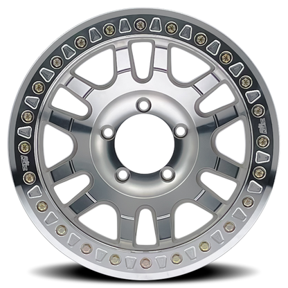 Dirty Life 9314 Canyon Race 17x9 / 5x127 BP / -12mm Offset / 71.5mm Hub Machined Wheel 9314-7973M12 9314-7973M12 Photo - Primary
