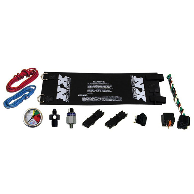 Nitrous Express Heavy Duty Fully Automatic Bottle Heater (6AN) w/Gauge 15937 15937 Photo - Primary
