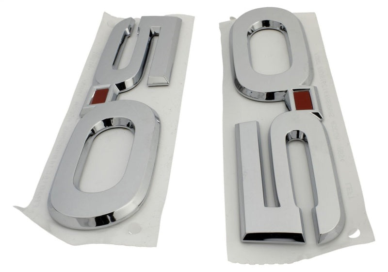 Ford Performance Parts Ford Racing 15-17 Ford Mustang 5.0L Fender Emblem Chrome M-1447-M50A Photo - Unmounted
