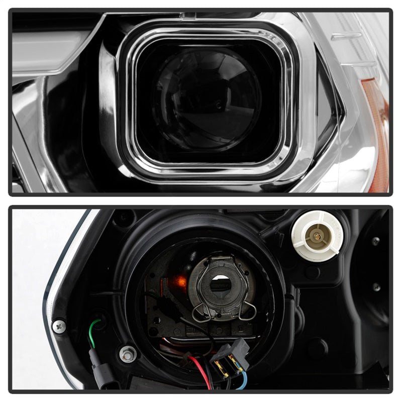 Spyder Dodge Durango 11-13 Halogen Model Only Projector Headlights - Chrome PRO-YD-DDU11SI-C 5088277 5088277 Photo - Unmounted