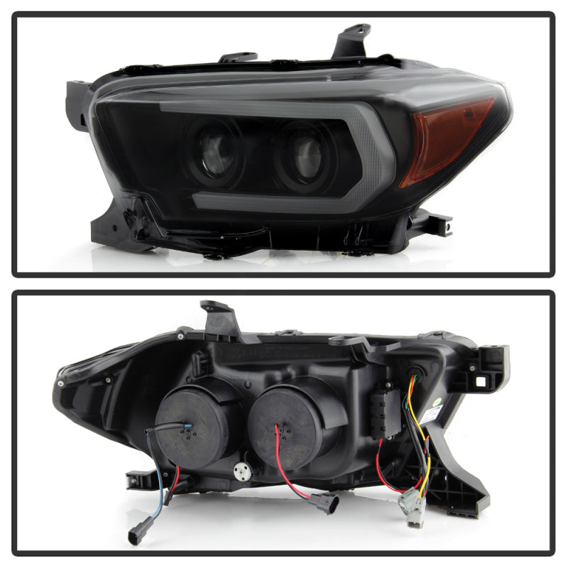 Spyder Toyota Tacoma 16-18 (TRD Model Only) Projector Headlights Black Smoke PRO-YD-TT16V1-SEQ-BSM 5087553 5087553 User 1