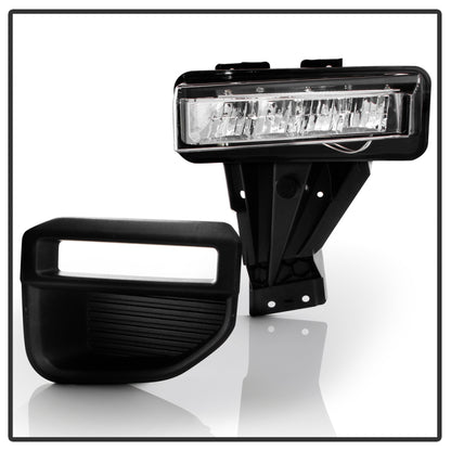 SPYDER 20-22 Ford F250/F350 Super Duty OEM Full LED Fog Lights W/ Switch - Clear 9051135 9051135 User 3