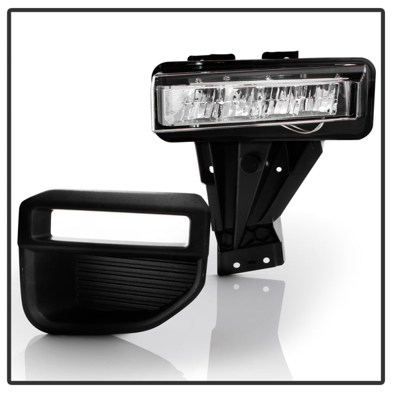 SPYDER 20-22 Ford F250/F350 Super Duty OEM Full LED Fog Lights W/ Switch - Clear 9051135 9051135 User 3