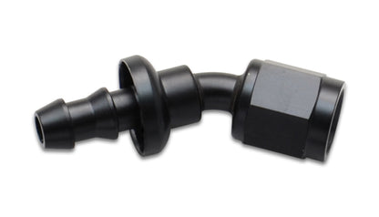 Vibrant Push-On 30 Degree Hose End Elbow Fitting; Size: -6AN 22306 Photo - Primary