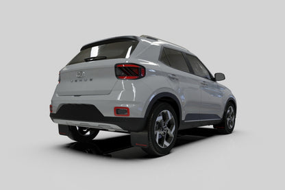 Rally Armor 20-22 Hyundai Venue Black Mud Flap Grey Logo MF65-UR-BLK/GRY MF65-UR-BLK/GRY User 2