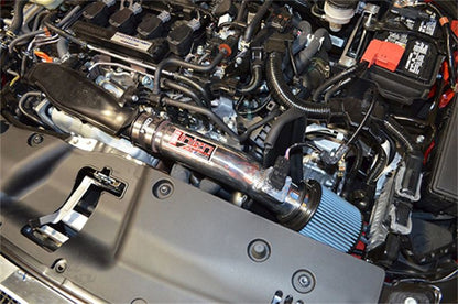 Injen Polished Short Ram Air Intake 2016 Civic 1.5L Turbo SP1572P Photo - Mounted