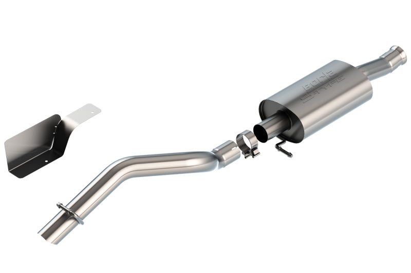 Borla 18-21 Jeep Wrangler JL 2.0L 2DR Climber 2.75in Turn Down Tip S-Type Cat-Back Exhaust 140861 140861 Photo - Primary